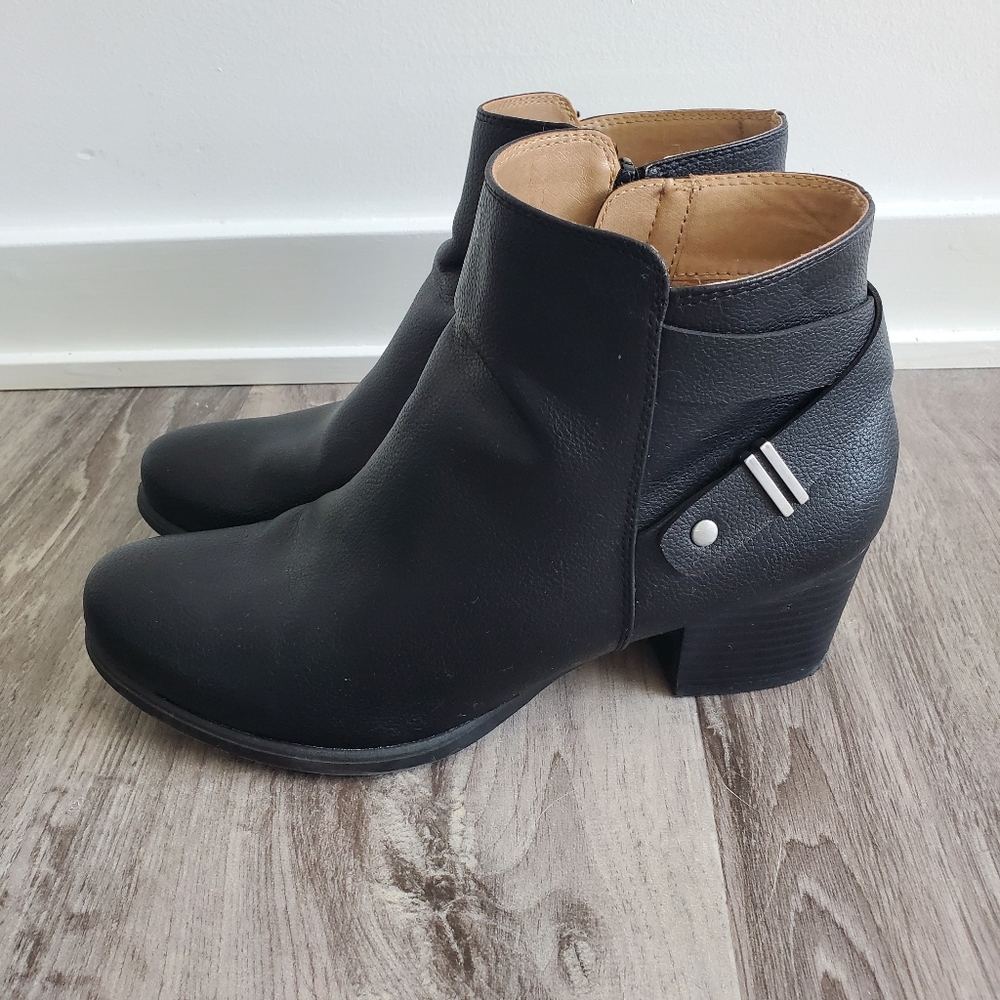 Cute Fall Boots black leather